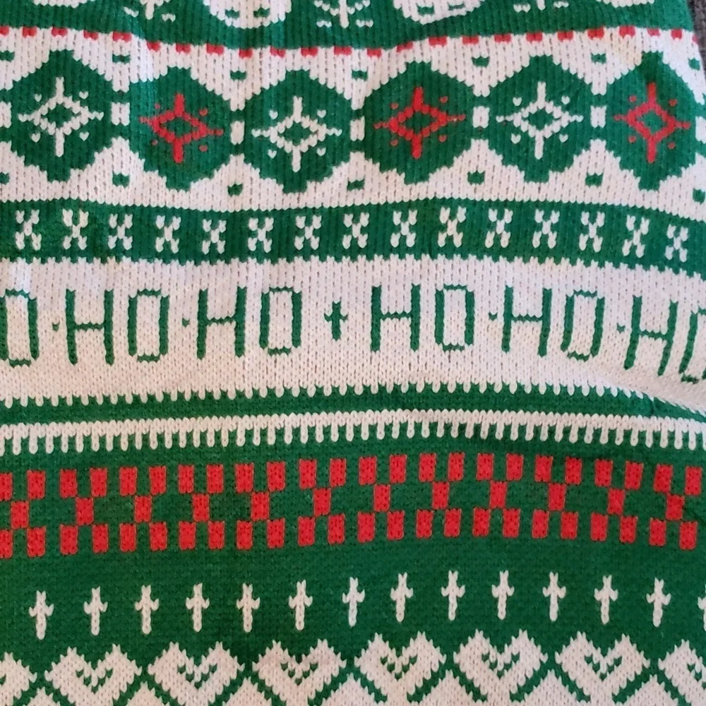 Pedgot 2 Pack Christmas Dog FairIsle Sweater Set Size Medium